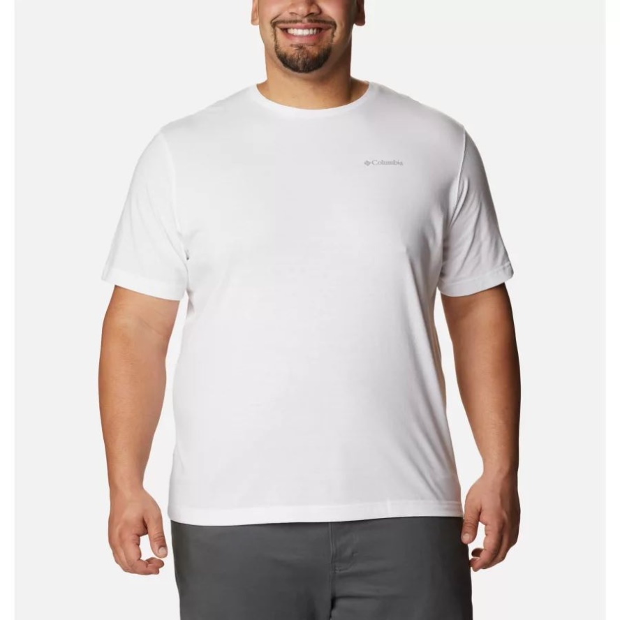 Men's Thistletown Hills Short Sleeve Shirt Big Columbia Sale White