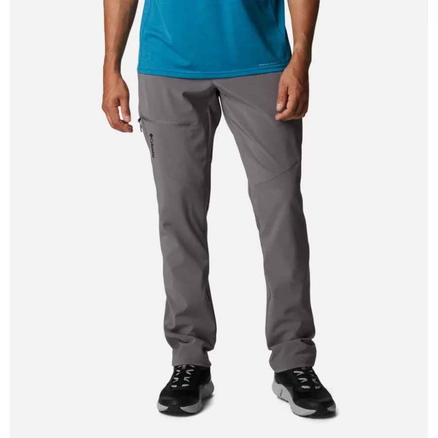Men's Titan Pass Pants City Grey Columbia Sale