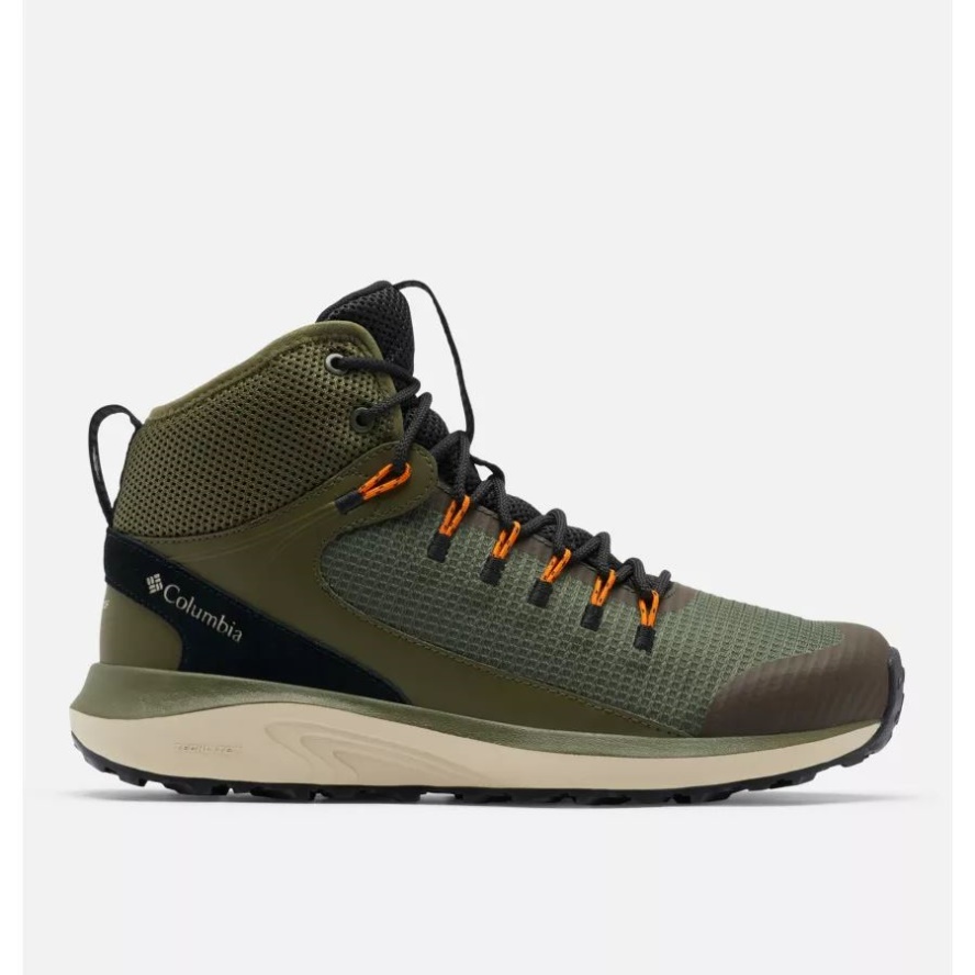 Men's Trailstorm Mid Waterproof Shoe Wide Nori/Black Columbia Sale