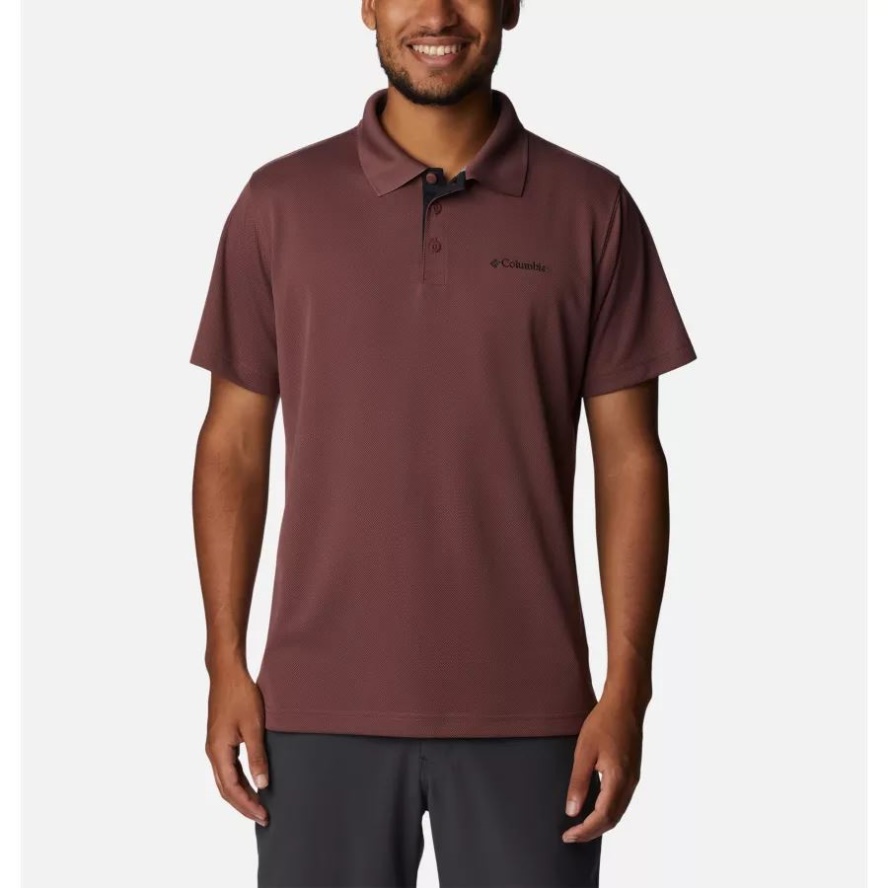 Men's Utilizer Polo Shirt Light Raisin Columbia Sale