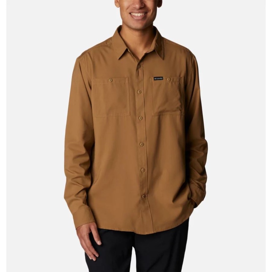 Men's Utilizer Woven Long Sleeve Delta Columbia Sale
