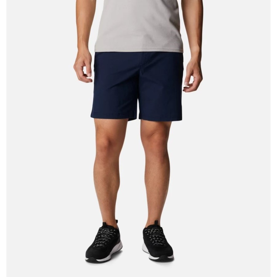 Men's Wallowa Belted Shorts Collegiate Navy Columbia Sale