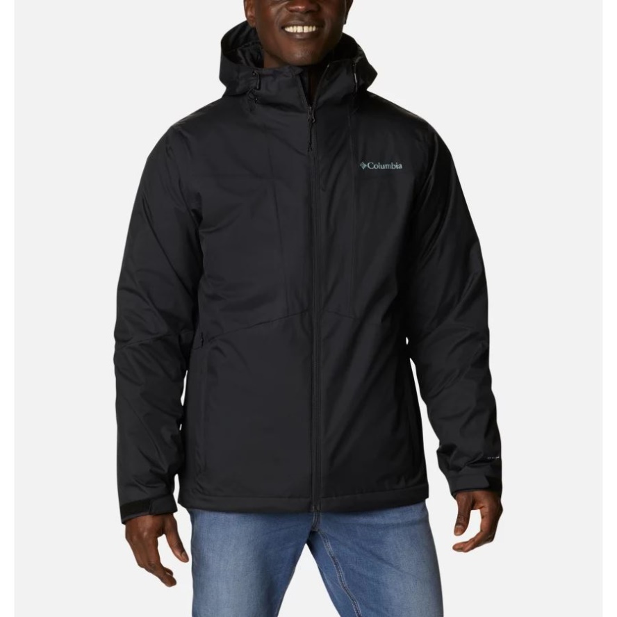 Men's Wallowa Park Interchange Jacket Columbia Sale Black