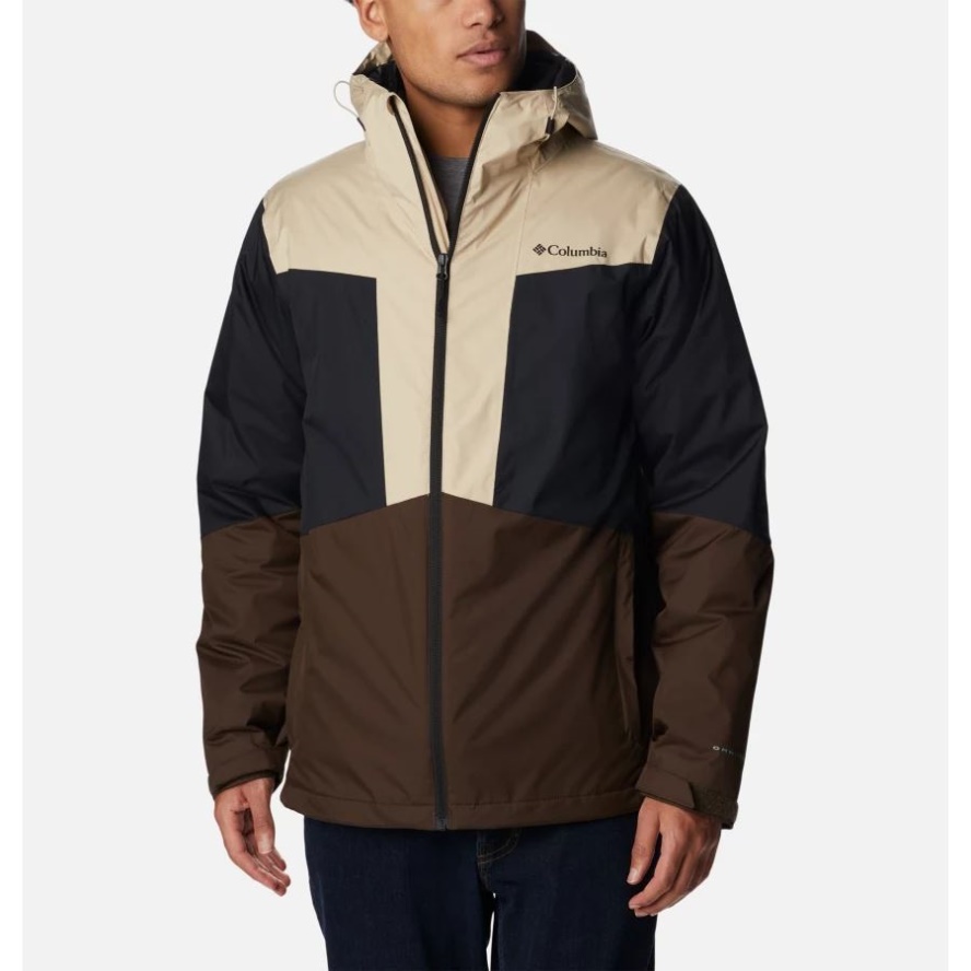Men's Wallowa Park Interchange Jacket Cordovan/Ancient Fossil/Black Columbia Sale