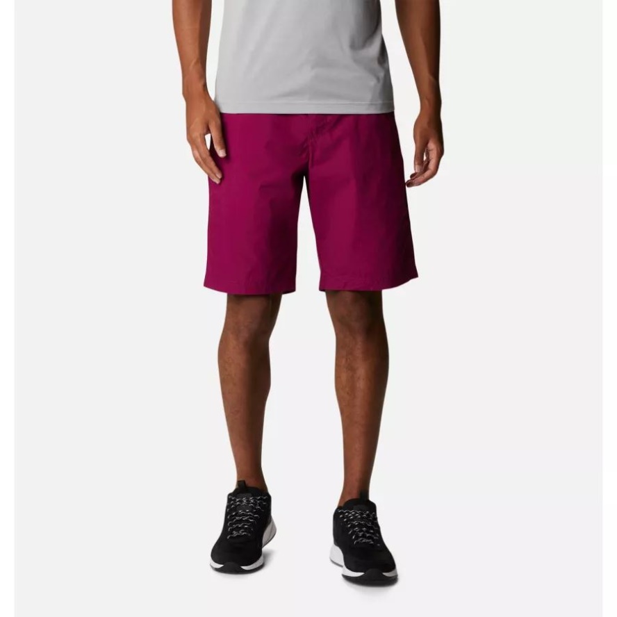 Men's Washed Out Shorts Red Onion Columbia Sale