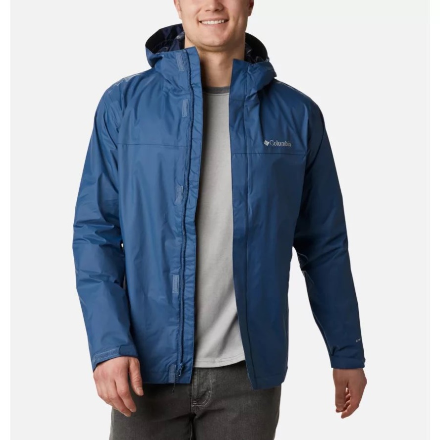 Men's Watertight II Rain Jacket Tall Night Tide Columbia Sale
