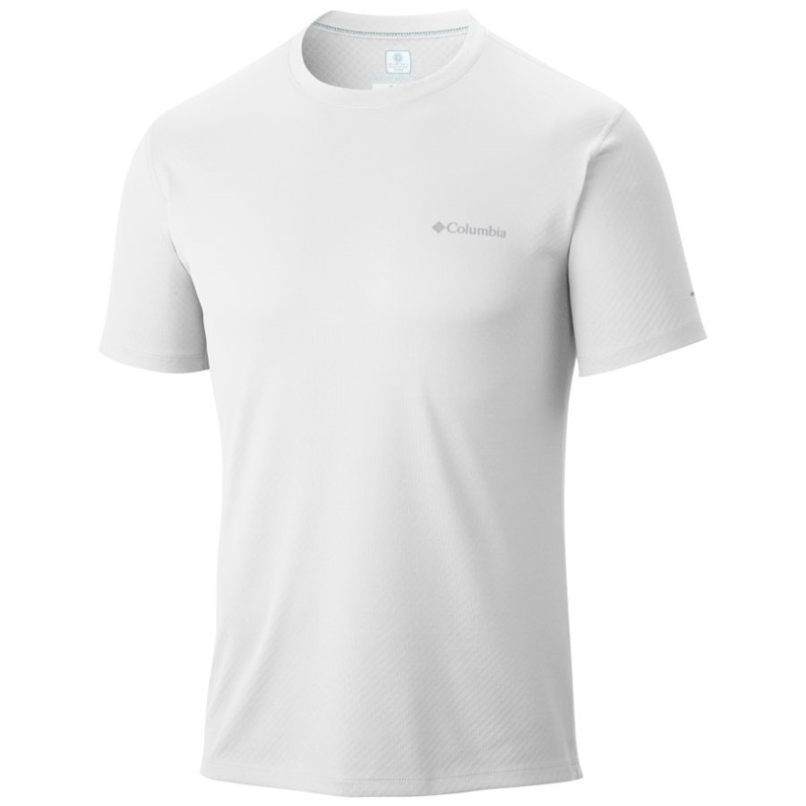 Men's Zero Rules Technical T-Shirt Columbia Sale White