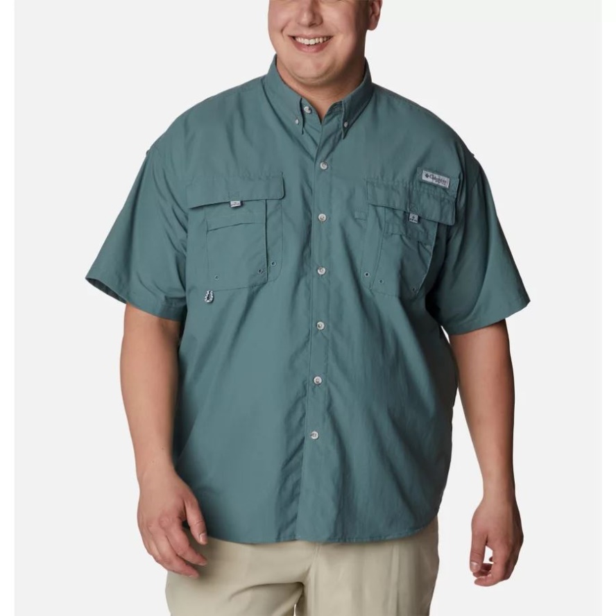 Metal Men's PFG Bahama II Short Sleeve Shirt Big Columbia Sale
