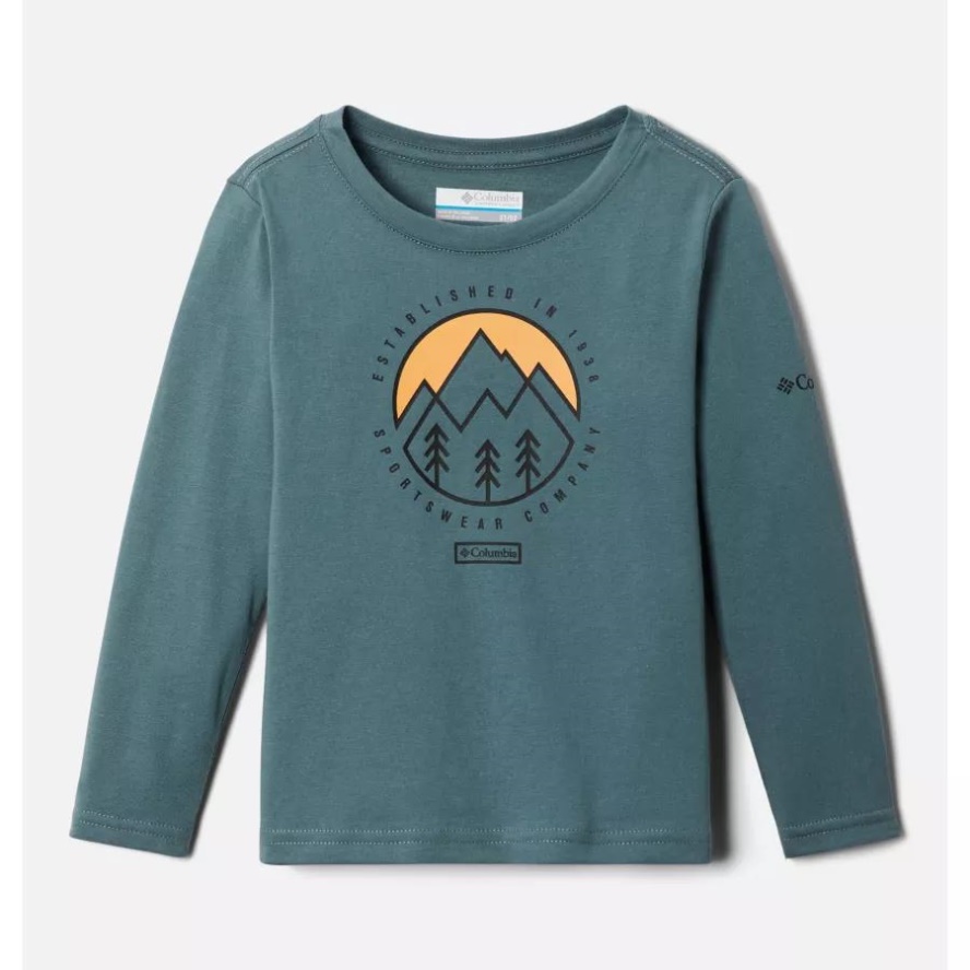 Metal/Outdoor Park Columbia Sale Boys' Toddler Dobson Pass Long Sleeve Graphic T-Shirt