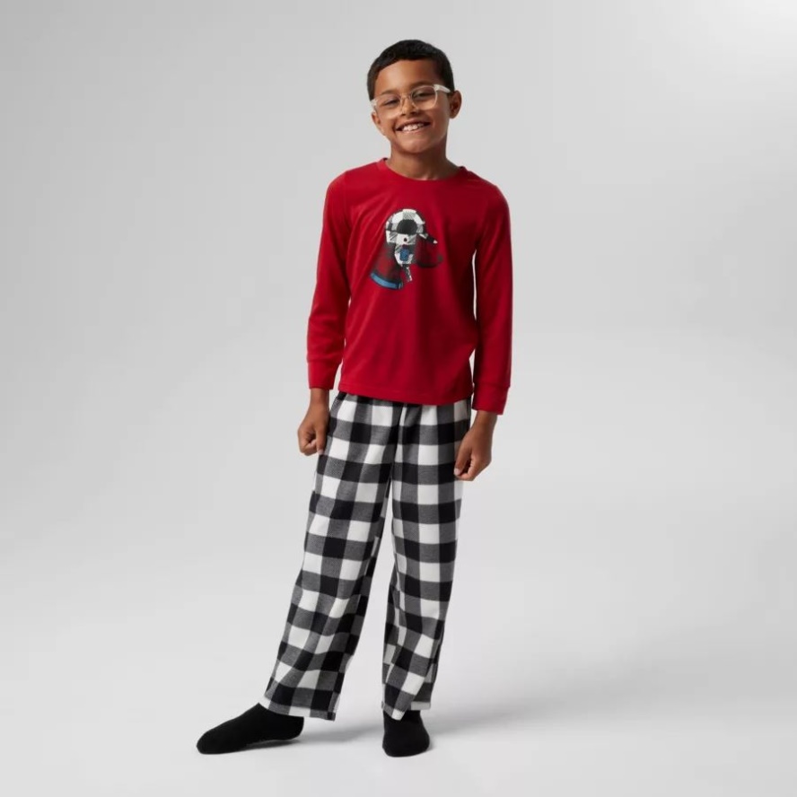 Mountain Red Columbia Sale Kid's PJ Set