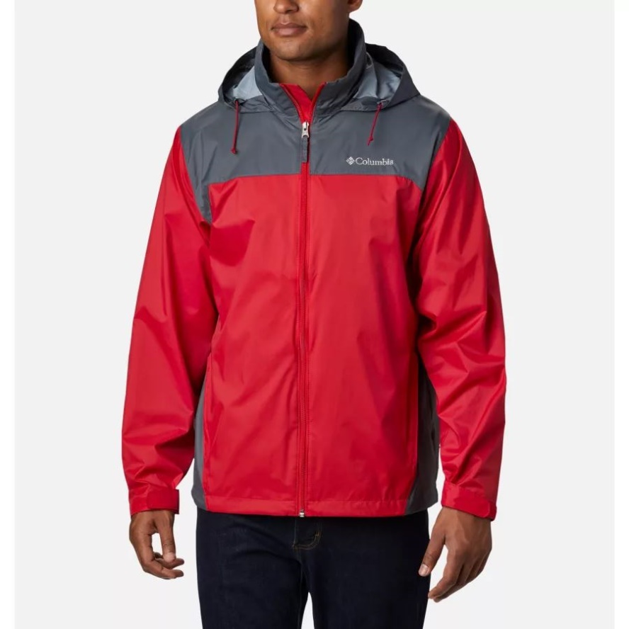 Mountain Red/Graphite Columbia Sale Men's Glennaker Lake Rain Jacket Tall