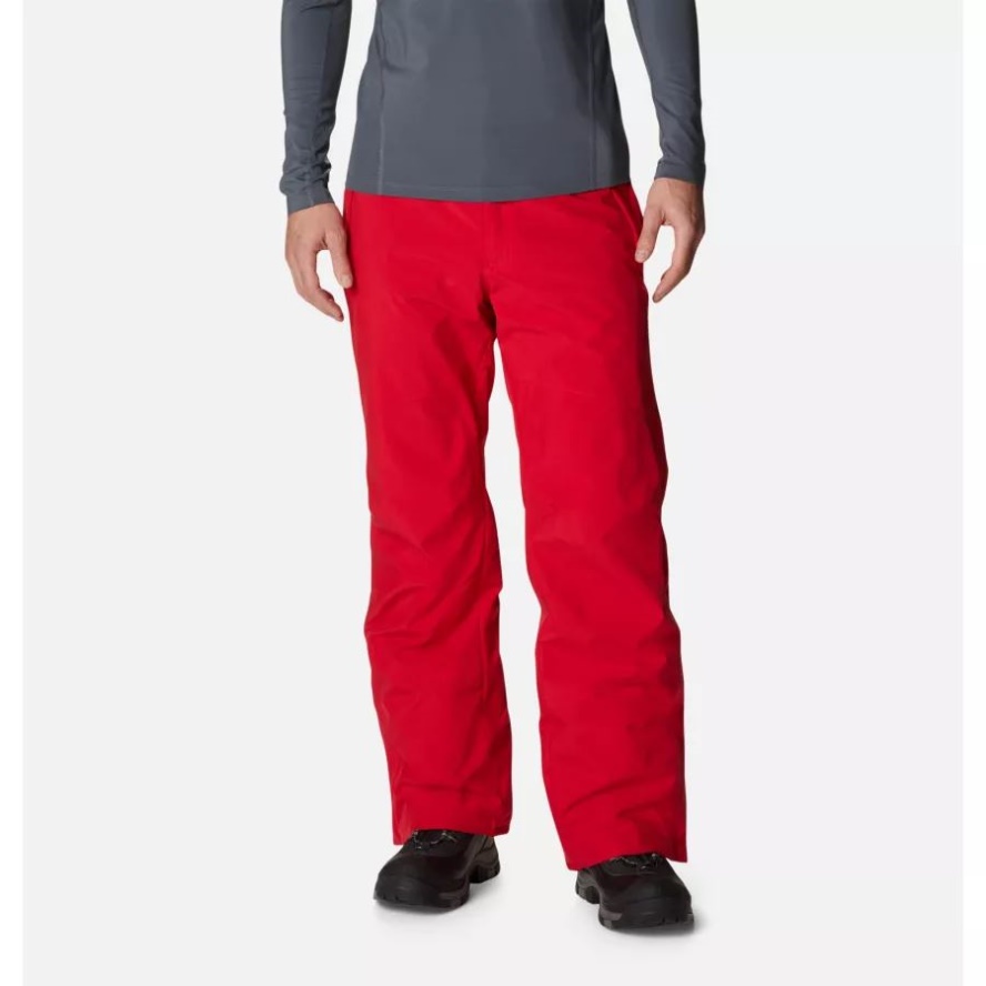 Mountain Red Men's Shafer Canyon Waterproof Ski Trousers Columbia Sale