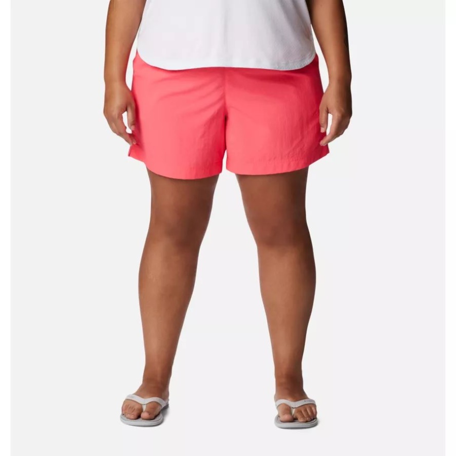 Neon Sunrise Women's PFG Backcast Water Shorts Plus Size Columbia Sale