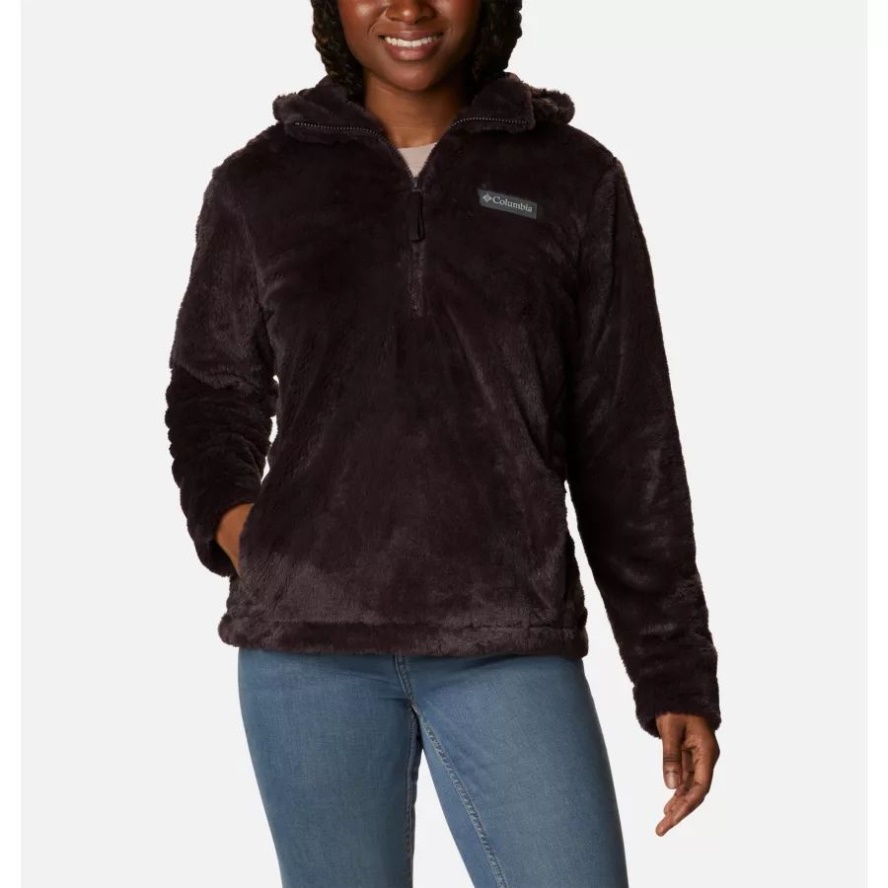 New Cinder Columbia Sale Women's Bundle Up Sherpa Hooded Pullover