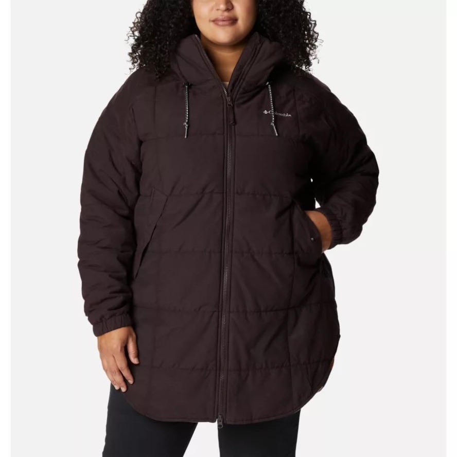 New Cinder/Warm Copper Check Multi Columbia Sale Women's Chatfield Hill Novelty Jacket Plus Size