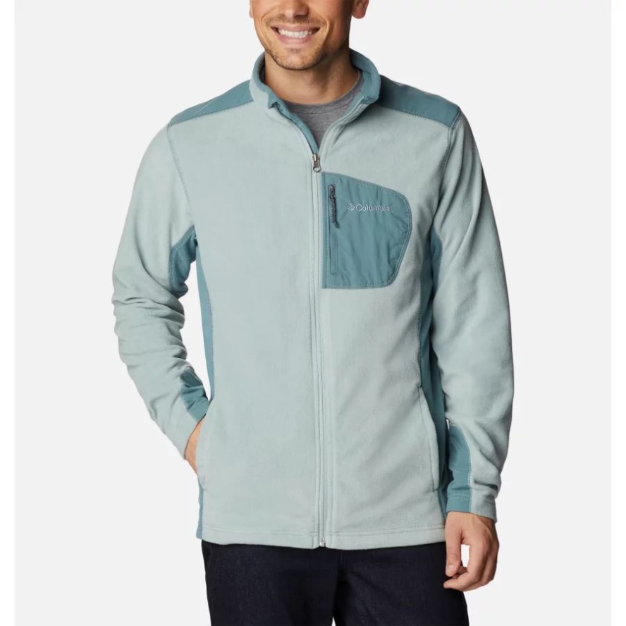 Niagara/Metal Men's Klamath Range Full Zip Fleece Jacket Columbia Sale