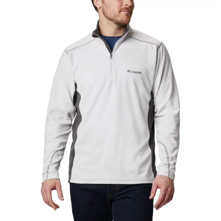 Nimbus Grey/Shark Columbia Sale Men's Klamath Range II Half Zip