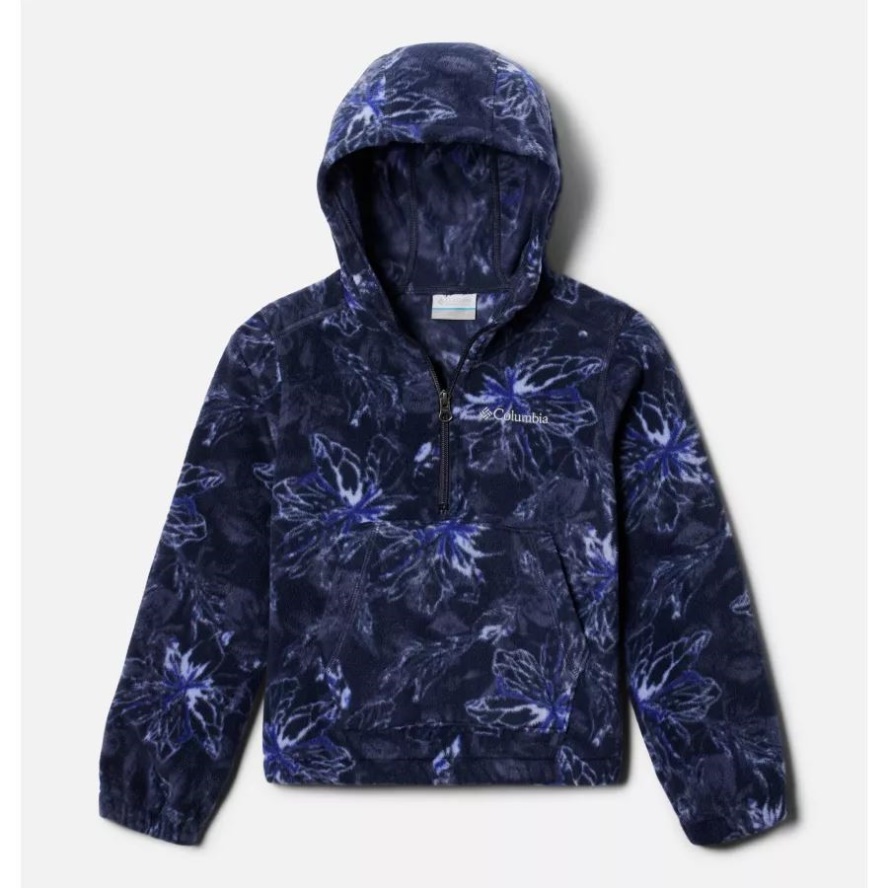 Nocturnal Aurelian Girls' Benton Springs Hooded Half Zip Fleece Pullover Columbia Sale Brand