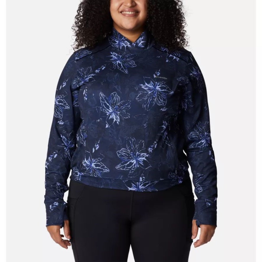 Nocturnal Aurelian Print Women's Weekend Adventure Pullover Plus Size Columbia Sale