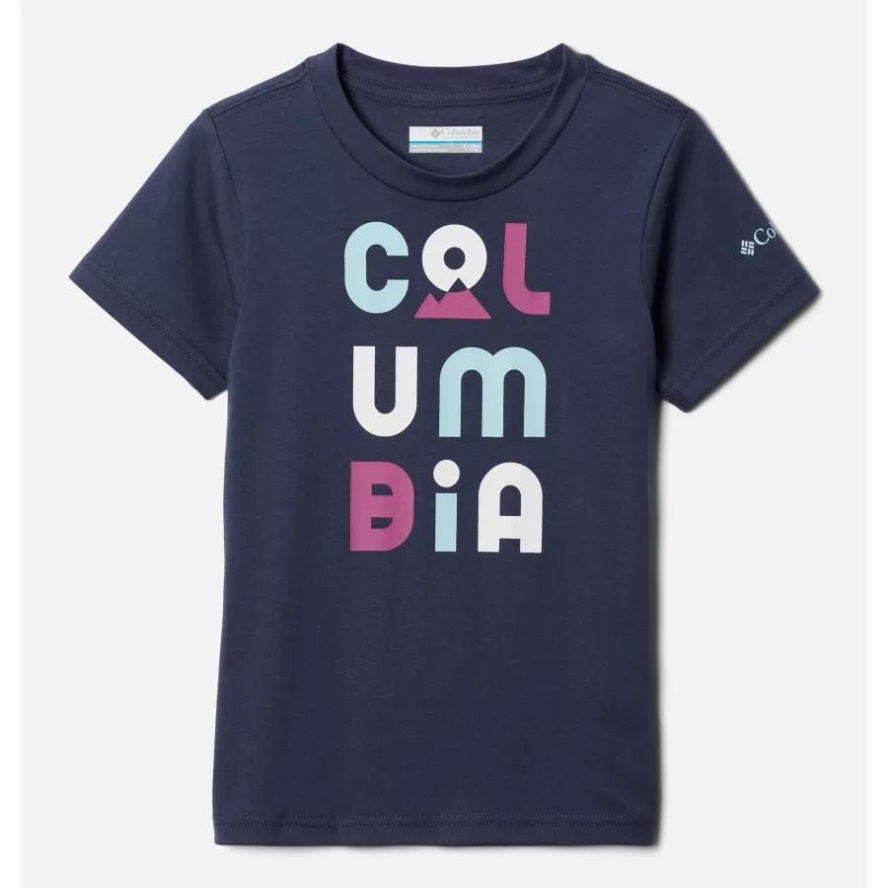 Nocturnal/CSC Peaks Girls' Bessie Butte Short Sleeve Graphic T-Shirt Columbia Sale