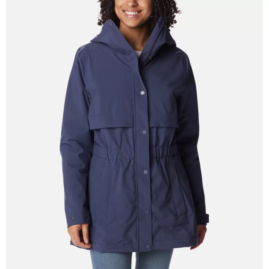 Nocturnal Columbia Sale Women's Long Valley Trench Jacket