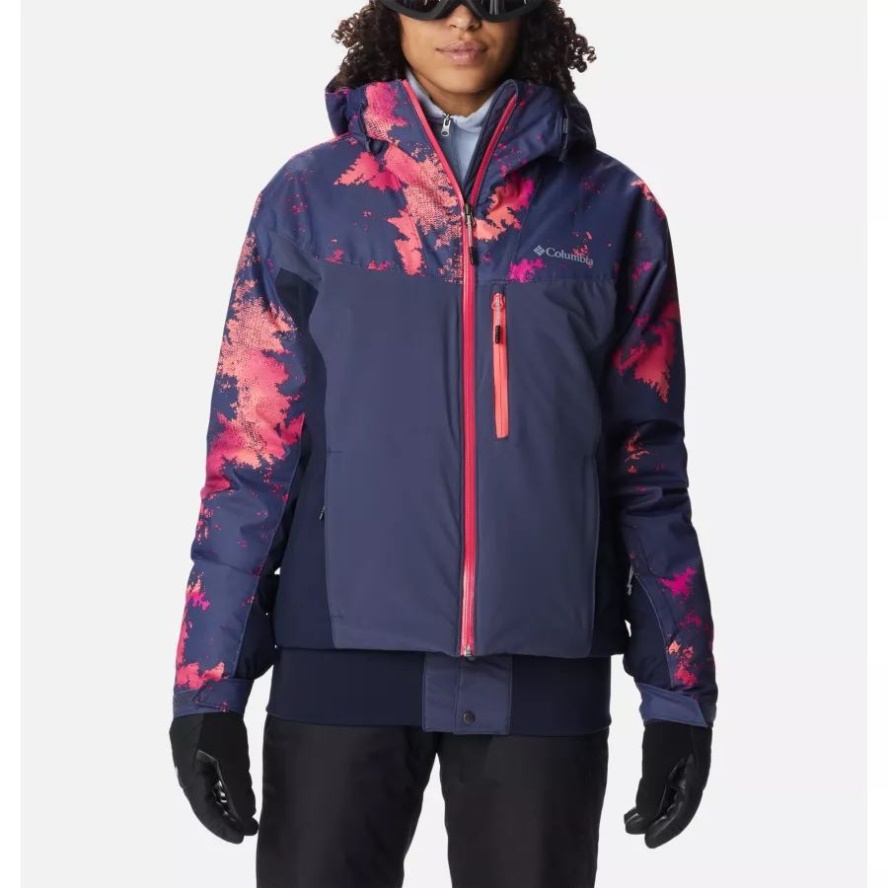 Nocturnal/Dk Noctrnl/Noctrnl Lookup Women's Sweet Shredder Insulated Jacket Columbia Sale