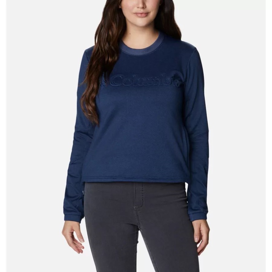 Nocturnal Heather Columbia Sale Women's Windgates Tech Fleece Sweatshirt