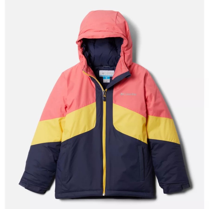 Nocturnal/Neon Sunrise/Sun Glow Columbia Sale Girls' Horizon Ride II Jacket