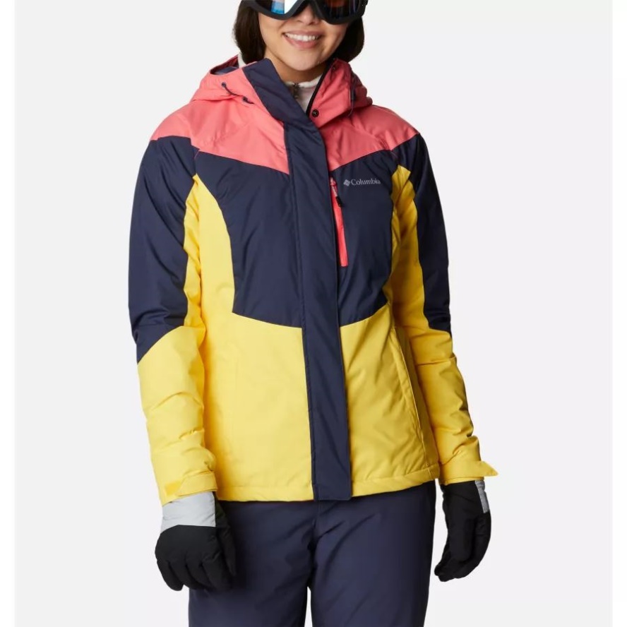 Nocturnal/Neon Sunrise/Sun Glow Women's Rosie Run Insulated Jacket Columbia Sale