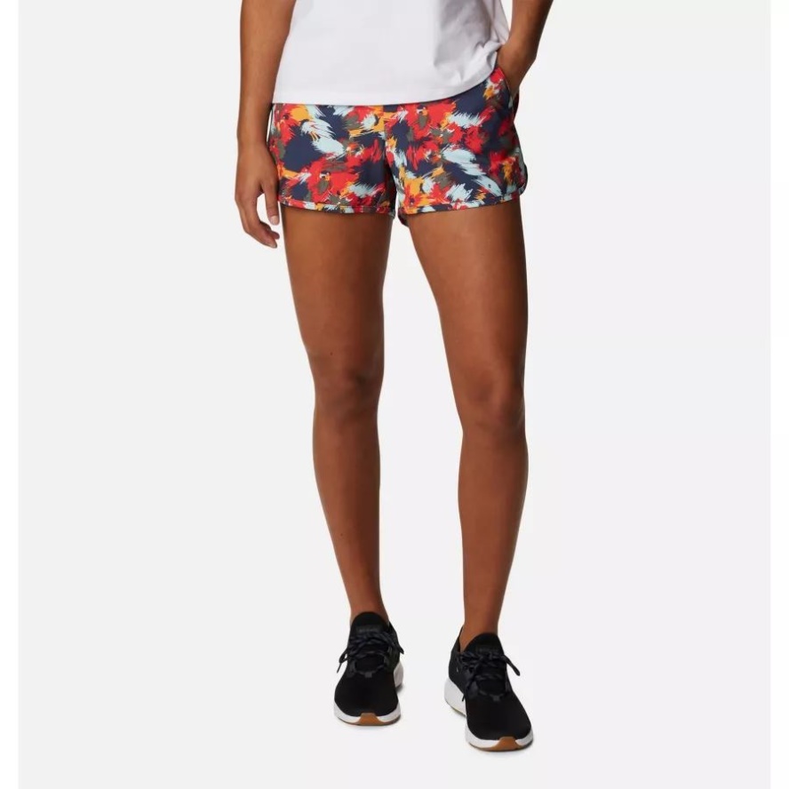 Nocturnal Typhoon Blooms Multi Columbia Sale Women's Pleasant Creek Boardshorts