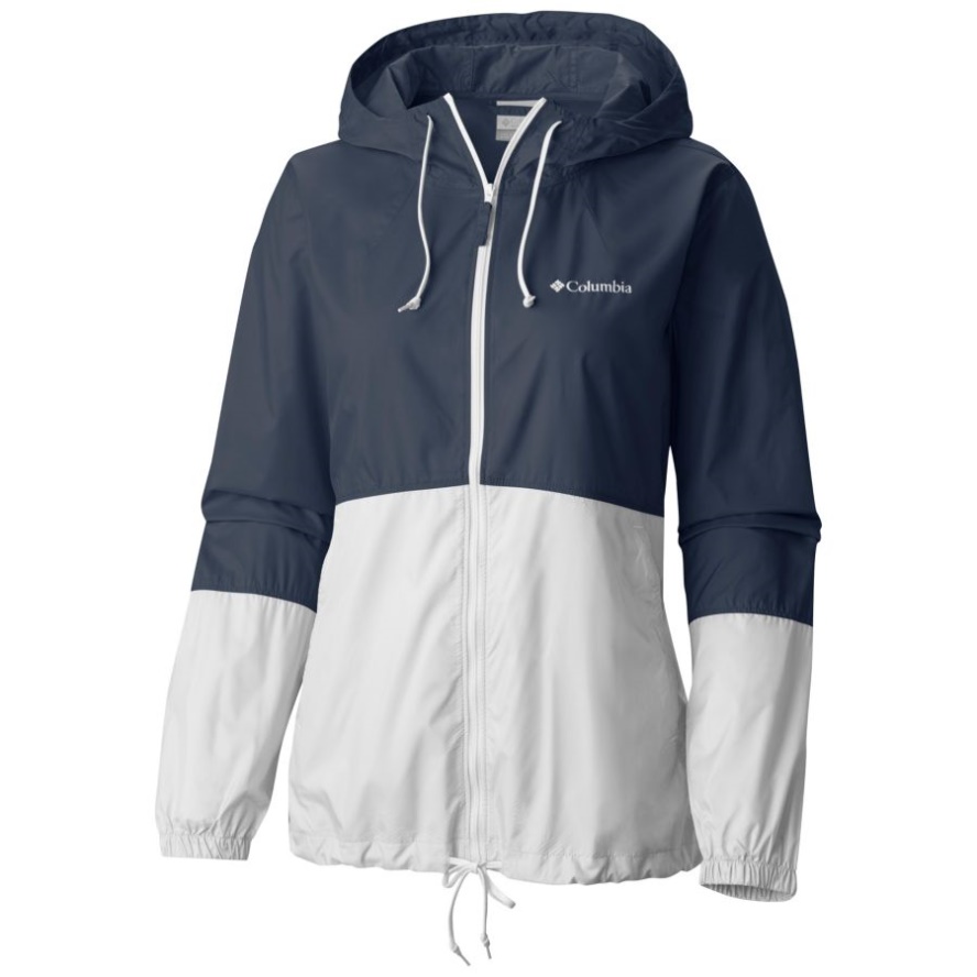 Nocturnal/White Columbia Sale Women's Flash Forward Windbreaker Jacket
