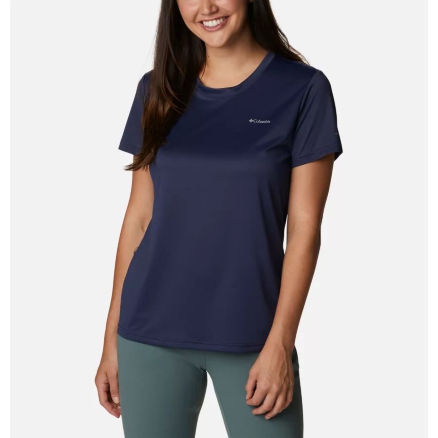 Nocturnal Women's Columbia Sale Hike Short Sleeve Crew Shirt Columbia Sale