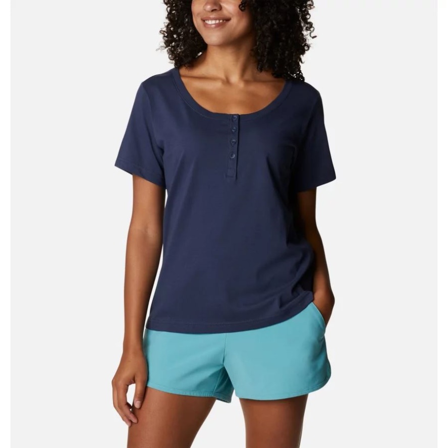 Nocturnal Women's Sapphire Point Henley Columbia Sale