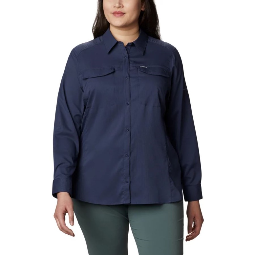 Nocturnal Women's Silver Ridge Lite Long Sleeve Shirt Plus Size Columbia Sale