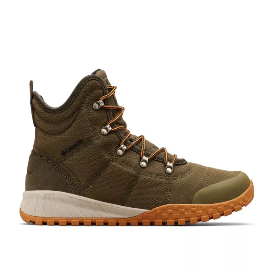 Nori/Canyon Gold Men's Fairbanks Omni-Heat Boots Columbia Sale