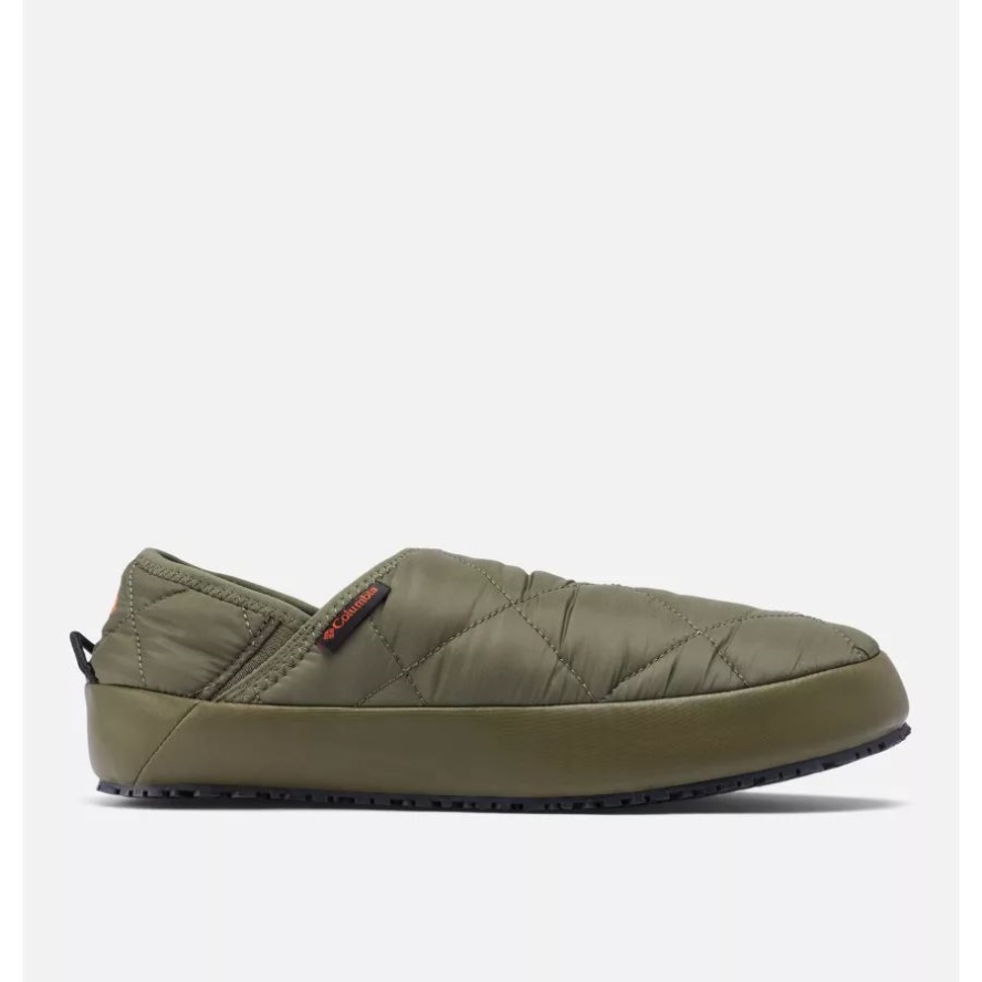 Nori/Spark Orange Men's Omni-Heat Lazy Bend Moc Slipper Columbia Sale