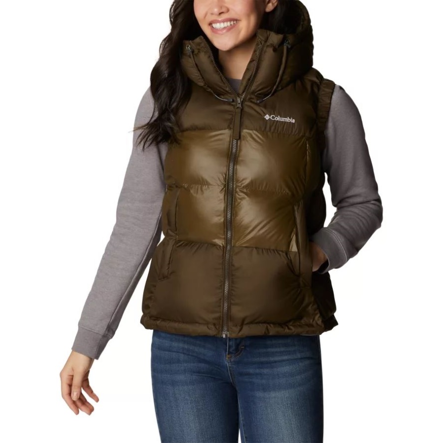 Olive Green Columbia Sale Women's Pike Lake II Insulated Vest
