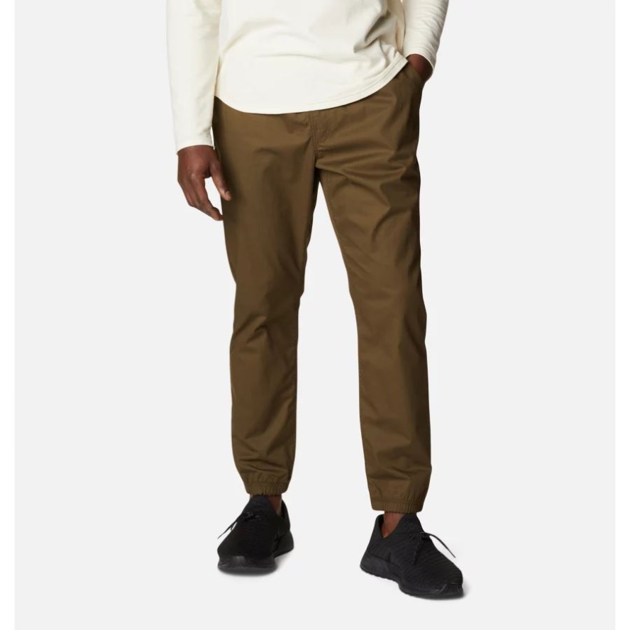 Olive Green Men's Rapid Rivers Joggers Columbia Sale