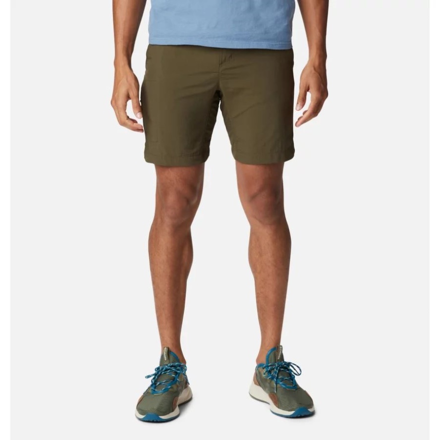 Olive Green Men's Silver Ridge II Shorts Columbia Sale
