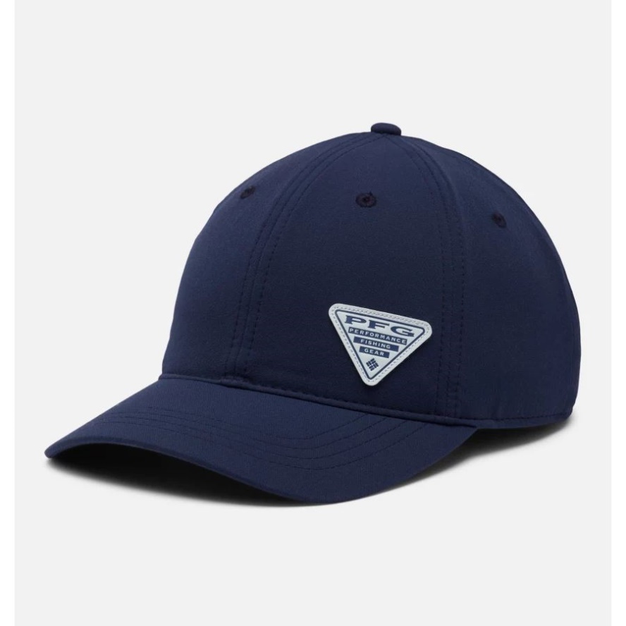 PFG Women's Ponytail Ball Cap Collegiate Navy Columbia Sale