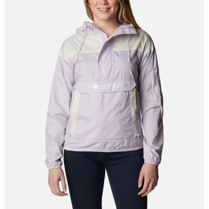 Pale Lilac/Chalk Women's Challenger Windbreaker Columbia Sale