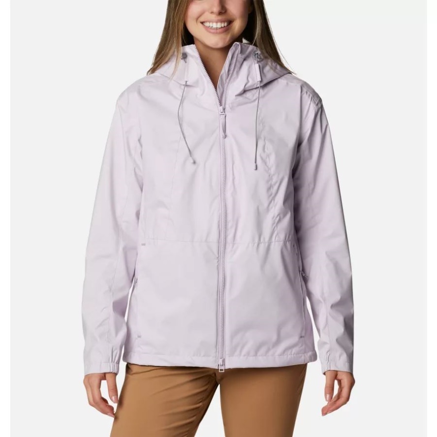Pale Lilac Women's Sunrise Ridge Waterproof Shell Jacket Columbia Sale