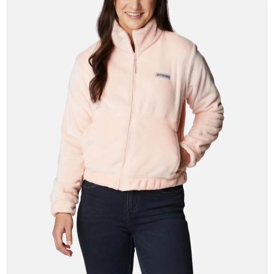 Peach Blossom Columbia Sale Brand Women's Fireside Full Zip Jacket