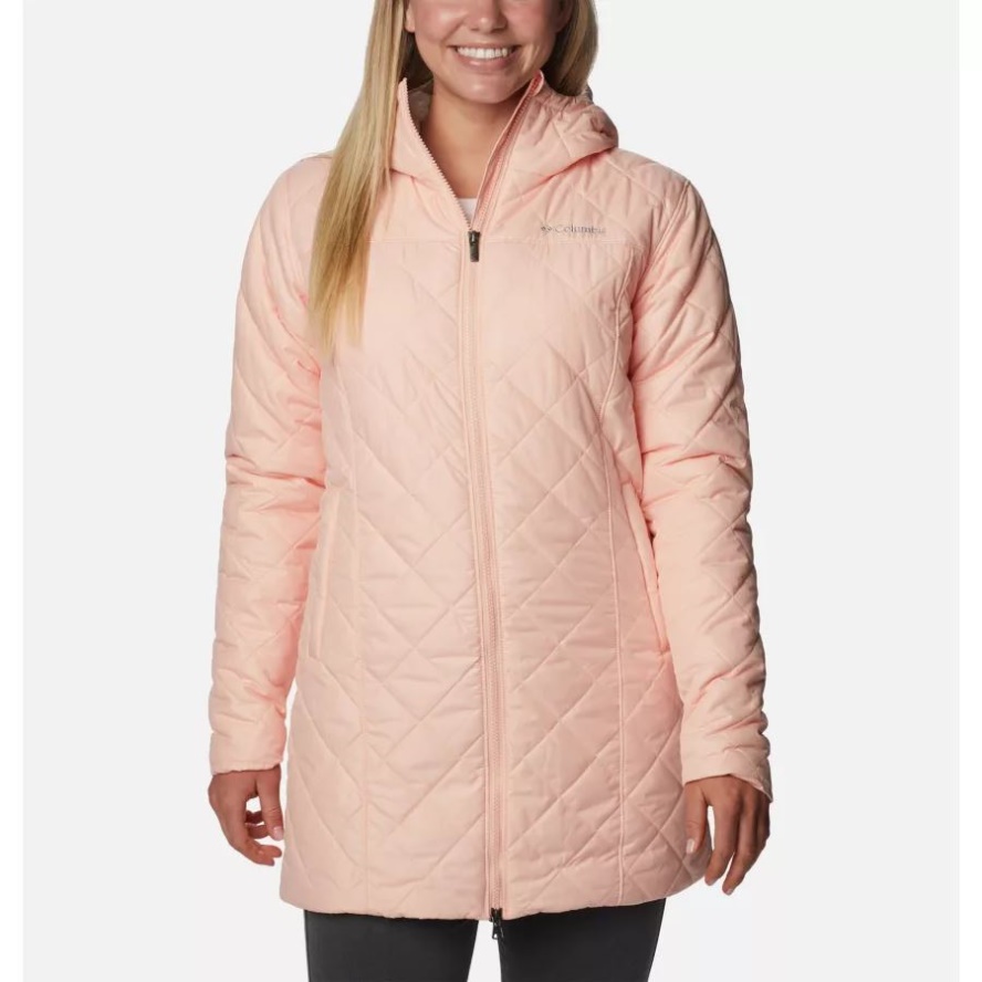 Peach Blossom Columbia Sale Women's Copper Crest Long Jacket