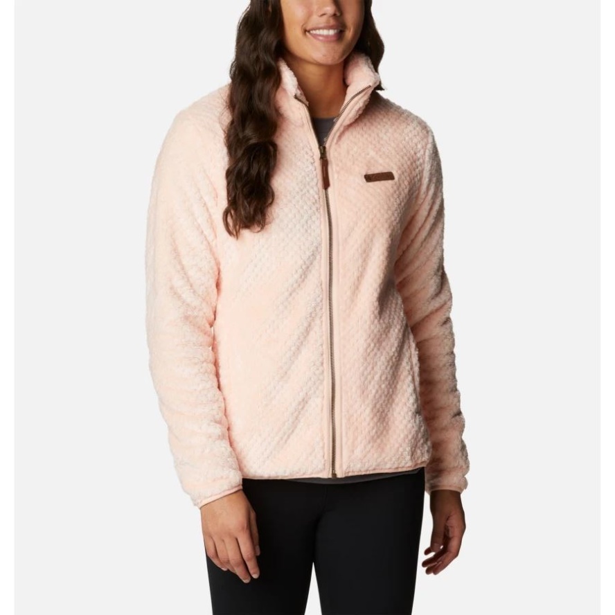 Peach Blossom Columbia Sale Women's Fire Side II Sherpa Full Zip Fleece