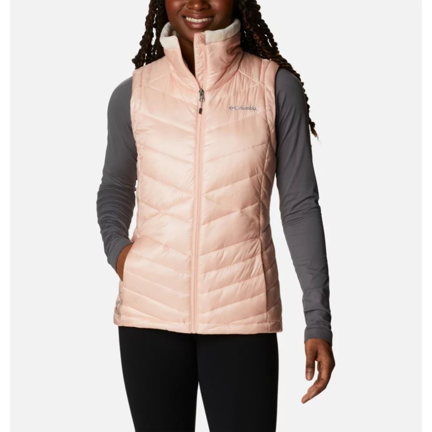 Peach Blossom Columbia Sale Women's Joy Peak Omni-Heat Infinity Insulated Vest