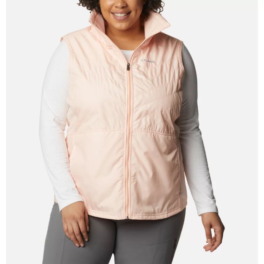 Peach Blossom Columbia Sale Women's Mix It Around II Vest Plus Size