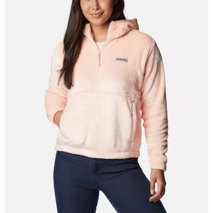 Peach Blossom Women's Fire Side Fleece Hoodie Columbia Sale