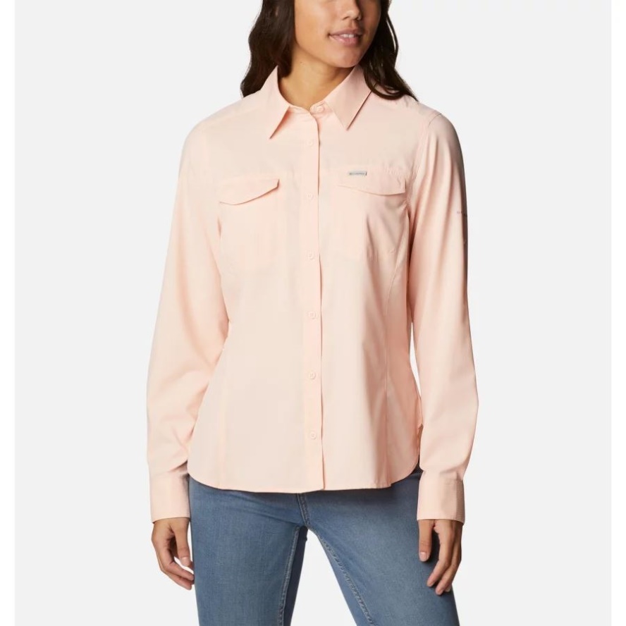 Peach Blossom Women's Silver Ridge Lite Long Sleeve Columbia Sale