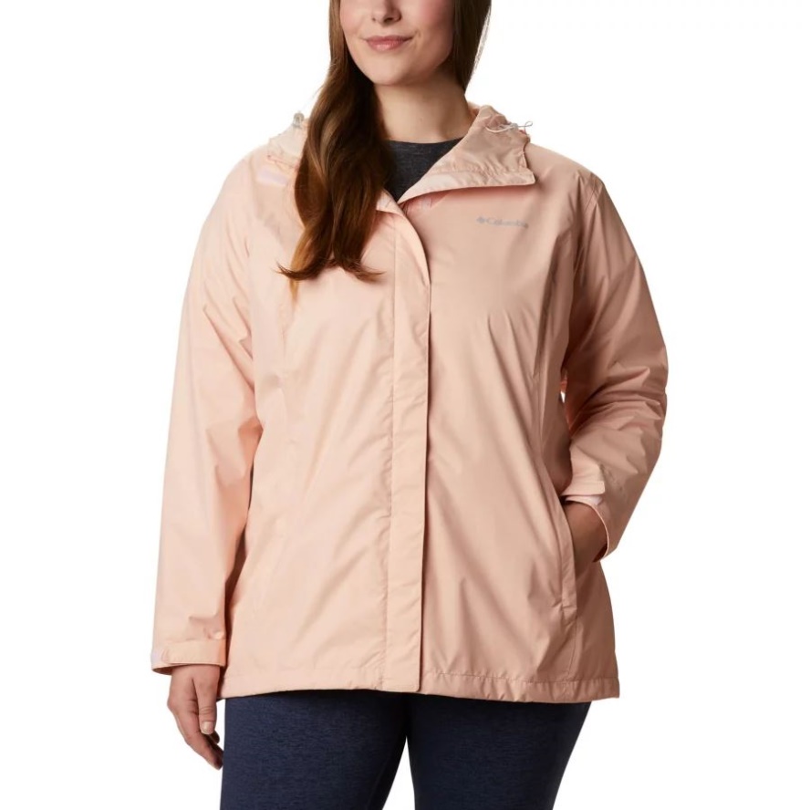 Peach Cloud Women's Arcadia II Jacket Plus Size Columbia Sale